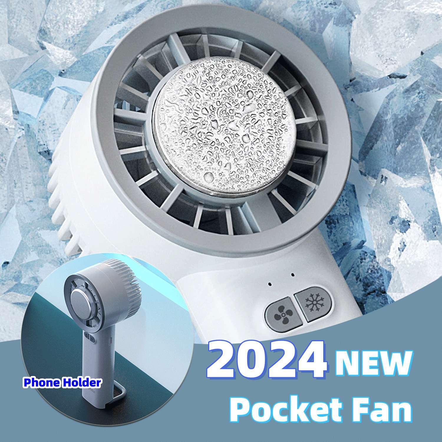 Portable Ice Blast Fan