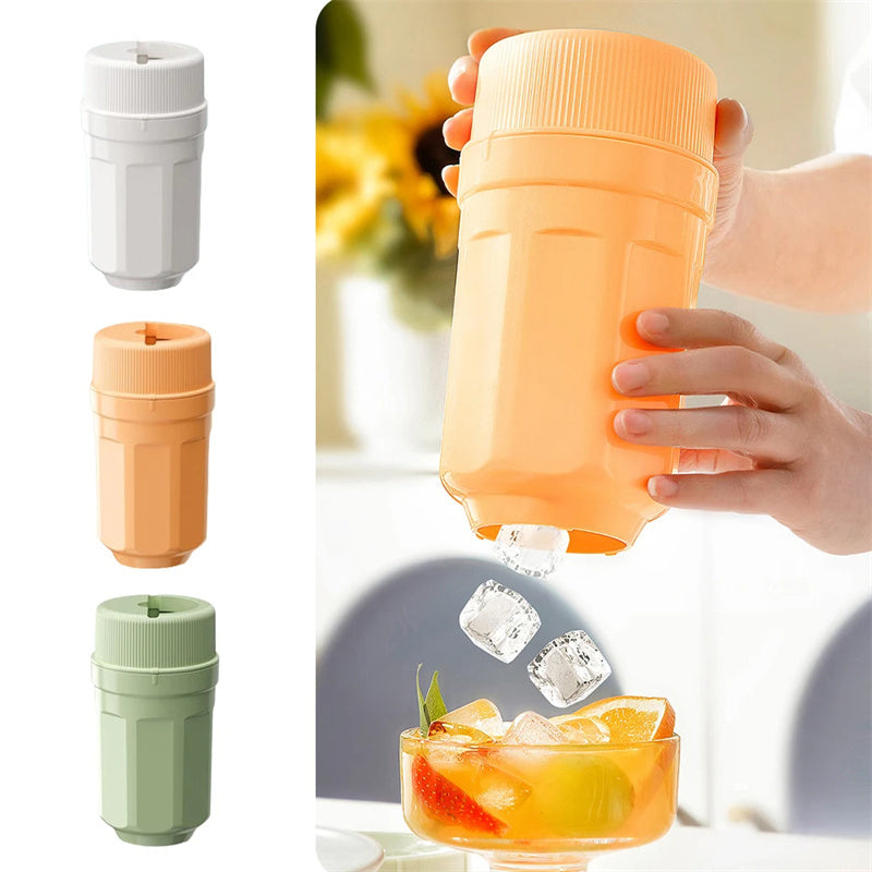 Twisting Ice Cup Rotating Release Ice Cube Trays with Cover